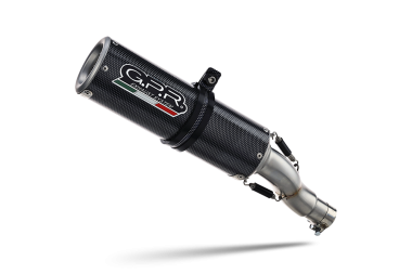Escape compatible con Kawasaki Versys 650 2006-2014, M3 Poppy , Escape legal, homologado, silenciador con db killer desmontable y tubo de conexión específico 