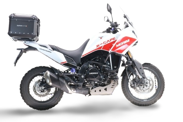 GPR TECH compatible con  Moto Morini X-CAPE 650 2021/2024 e5 Protección del motor en titanio 
