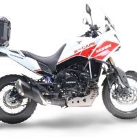 GPR TECH compatible con  Moto Morini X-CAPE 650 2021/2024 e5 Protección del motor en titanio 