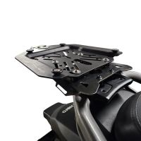 Baúl GPR TECH compatible con  Hero Xpulse 200 BS6 4V 2021/2024 E5 Baúl Alpi-Tech en aluminio, color negro con placa específica incluida Capacidad Litros 26