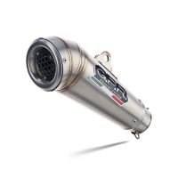 Escape compatible con Zontes 350 T2 ADV 2022-2024, Powercone Evo, Escape completo, no legal para países de la UE, con db killer extraíble 