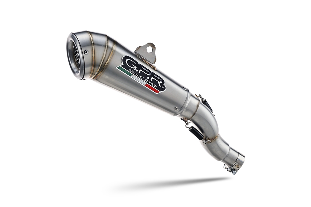 Escape compatible con Triumph Daytona 660 2023-2025, Powercone Evo, Escape completo, no legal para países de la UE, con db killer extraíble 