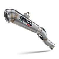 Escape compatible con Triumph Street Triple 675 2013-2016, Powercone Evo, Escape legal, homologado, silenciador con db killer desmontable y tubo de conexión específico 