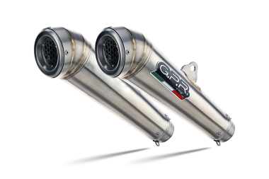 Escape compatible con Kawasaki Kfx 700 2004-2011, Powercone Evo, Sistema de escape completo homologado y legal con doble silenciador, con db killer extraible y colector especifico 