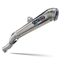 Escape compatible con Bmw F 800 R 2017-2019, Powercone Evo, Escape legal, homologado, silenciador con db killer desmontable y tubo de conexión específico 