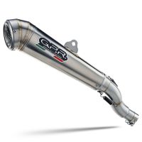 Escape compatible con Yamaha WR 250 X-R 2007-2019, Powercone Evo, Escape legal, homologado, silenciador con db killer desmontable y tubo de conexión específico 