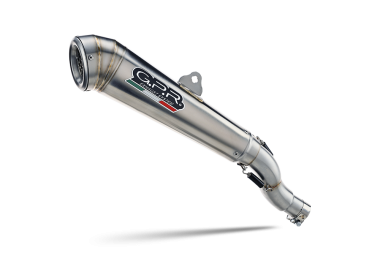 Escape compatible con Yamaha WR 250 X-R 2007-2019, Powercone Evo, Escape legal, homologado, silenciador con db killer desmontable y tubo de conexión específico 