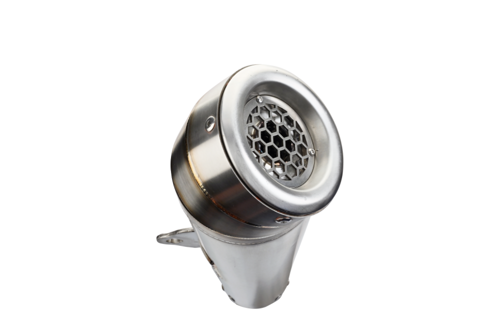 Escape compatible con Zontes 350 GK 2022-2024, Powercone Evo, Escape completo, no legal para países de la UE, con db killer extraíble 