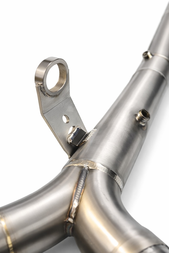 GPR escape compatible con Bmw R 1300 GS Adventure 2024-2026, Decatalizzatore Full Titanium, Tubo supresor de catalizador 