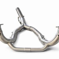 GPR escape compatible con Bmw R 1300 GS Adventure 2024-2026, Decatalizzatore Full Titanium, Tubo supresor de catalizador 