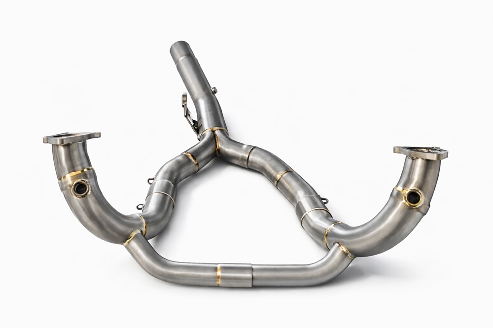 GPR escape compatible con Bmw R 1300 GS Adventure 2024-2026, Decatalizzatore Inox, Tubo supresor de catalizador 