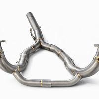 GPR escape compatible con Bmw R 1300 GS Adventure 2024-2026, Decatalizzatore Inox, Tubo supresor de catalizador 