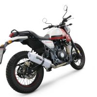 GPR escape compatible con  Royal Enfield Scram 411 2022-2024, Albus Evo4, Escape homologado, legal, con db killer extraíble, tubo de conexión y catalizador 