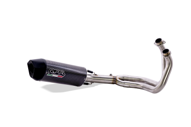 Escape compatible con Yamaha Xsr 700 2021-2024, Furore Evo4 Poppy, Escape completo, no legal para países de la UE, con db killer extraíble 