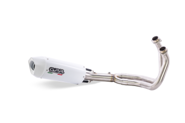 Escape compatible con Yamaha Xsr 700 2021-2024, Albus Ceramic, Escape completo, no legal para países de la UE, con db killer extraíble 