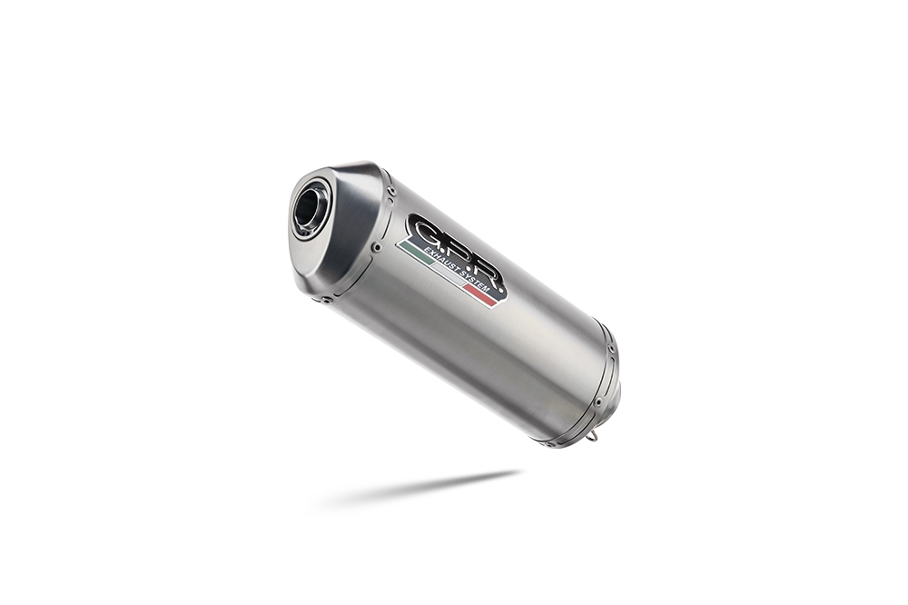 Escape compatible con Triumph Speed 400 2023-2025, Satinox , Escape legal, homologado, silenciador con db killer desmontable y tubo de conexión específico 
