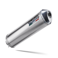Escape compatible con Bmw G 650 Gs -Sertao 2010-2016, Satinox , Escape legal, homologado, silenciador con db killer desmontable y tubo de conexión específico 