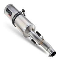 Escape compatible con Yamaha YZ 250 F 2001-2005, Satinox , Escape completo homologado y legal, incluido db killer extraíble 