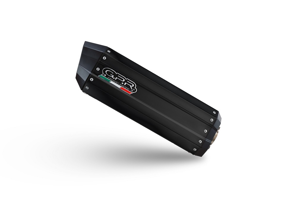 Escape compatible con Voge 900DSX 2024-2025, Hyper Sonic Black Titanium, Escape legal, homologado, silenciador con db killer desmontable y tubo de conexión específico 