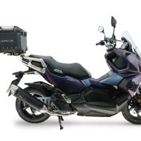 GPR escape compatible con Sym ADX 125 2024-2026, Furore-X Scooter, Sistema de escape completo que incluye tubo de enlace y db killer extraíble. 
