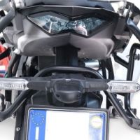 GPR TECH compatible con  Bmw F 750 Gs 2018/2020 e4 Portaequipajes específico para maletas laterales de 38 Lt y 32 Lt, color negro. 