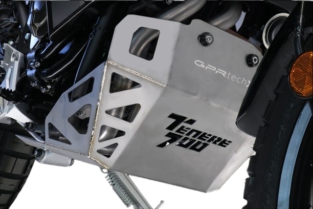 GPR TECH compatible con  Yamaha Tenere 700 2019/2020 e4 Protección del motor en titanio 