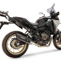 GPR escape compatible con Yamaha Tracer 700 2016-2019, Furore Nero, Escape completo, no legal para países de la UE, con db killer extraíble 