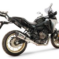 GPR escape compatible con Yamaha Tracer 7 GT 2020-2024, New Grand Prix Evo Titanium, Escape completo racing, incluyendo colector y db killer desmontable, sin homologación 