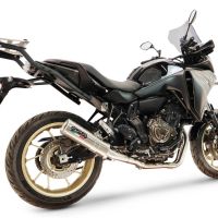 GPR escape compatible con Yamaha Tracer 700 2016-2019, M3 Inox , Escape completo homologado y legal,con catalizador incluido db killer extraíble 