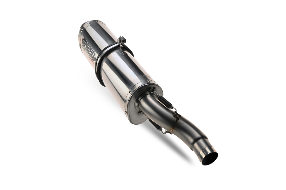 Escape compatible con Yamaha YZ 250 F 2006-2009, Trioval, Escape completo homologado y legal, incluido db killer extraíble 