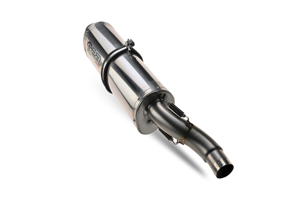 Escape compatible con Yamaha Yzf 1000 R1 2002-2003, Trioval, Escape legal, homologado, silenciador con db killer desmontable y tubo de conexión específico 