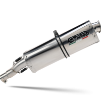 Escape compatible con Bmw G 650 Gs -Sertao 2010-2016, Trioval, Escape legal, homologado, silenciador con db killer desmontable y tubo de conexión específico 