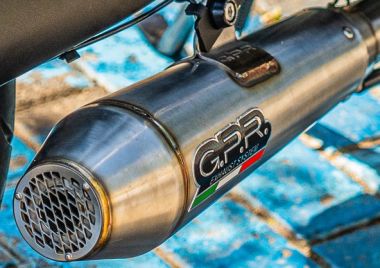 Escape compatible con Ural Gear Up 2017-2019, Ultracone, Escape semi-completo homologado con db killer extraible 