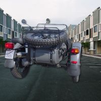 Escape compatible con Ural Gear Up 2017-2019, Ultracone, Escape semi-completo homologado con db killer extraible 