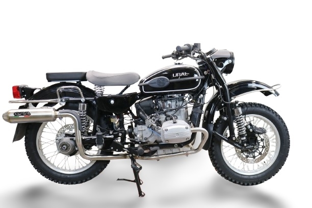 Escape compatible con Ural Gear Up 2020-2024, Ultracone, Escape completo, no legal para países de la UE, con db killer extraíble 