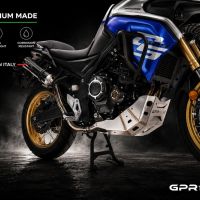GPR TECH compatible con  Voge 525DSX 2023/2024 e5 Protección del motor en titanio 