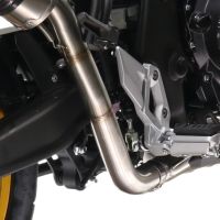 GPR escape compatible con  Voge 625DSX 2024-2025, Trioval, Escape legal, homologado, silenciador con db killer desmontable y tubo de conexión específico 