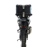 Baúl GPR TECH compatible con  Voge DS 800 Rally 2025/2026 Baúl Alpi-Tech en aluminio, color negro con placa específica incluida Capacidad Litros 35