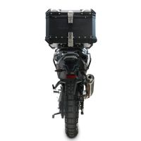 Baúl GPR TECH compatible con  Voge DS 800 Rally 2025/2026 Baúl Alpi-Tech en aluminio, color negro con placa específica incluida Capacidad Litros 45