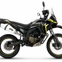 GPR escape compatible con Voge 300Rally 2025-2026, Albus Evo4, Escape homologaedo, legal para mercados fuera de la UE, incluido tubo de enlace y db killer extraíble 