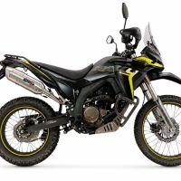 GPR escape compatible con Voge 300Rally 2025-2026, Furore-X Inox, Escape homologaedo, legal para mercados fuera de la UE, incluido tubo de enlace y db killer extraíble 
