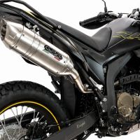 GPR escape compatible con Voge 300Rally 2025-2026, Furore-X Inox, Escape homologaedo, legal para mercados fuera de la UE, incluido tubo de enlace y db killer extraíble 
