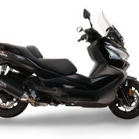 GPR escape compatible con  Bmw C 400 X -GT 2019-2020, Furore-X Scooter, Escape racing, silencioso con tubo de conexión 