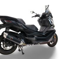 GPR escape compatible con  Bmw C 400 X -GT 2021-2024, Furore-X Scooter, Escape racing, silencioso con tubo de conexión 