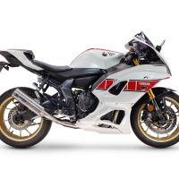 GPR escape compatible con Yamaha YZF R7 2021-2024, M3 Inox , Escape completo homologado y legal,con catalizador incluido db killer extraíble 