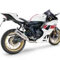 GPR escape compatible con Yamaha YZF R7 2021-2024, M3 Inox , Escape completo homologado y legal,con catalizador incluido db killer extraíble 