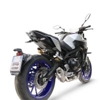 GPR escape compatible con  Yamaha Mt-09 2014-2020, GP-Revo Titanium, Escape completo racing, incluyendo colector y db killer desmontable, sin homologación 