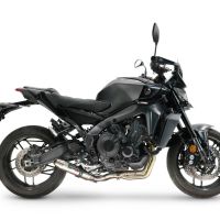 GPR escape compatible con  Yamaha Mt-09 2025-2026, Deeptone Inox, Escape completo racing, incluyendo colector y db killer desmontable, sin homologación 