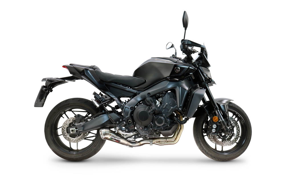 GPR escape compatible con  Yamaha Mt-09 2025-2026, Powercone Evo, Escape completo racing, incluyendo colector y db killer desmontable, sin homologación 