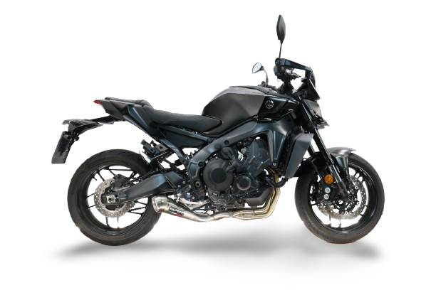 GPR escape compatible con Yamaha Mt-09 2021-2024, Powercone Evo, Escape completo racing, incluyendo colector y db killer desmontable, sin homologación 